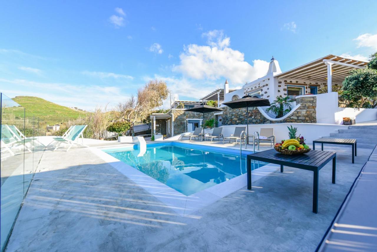 Ftelia Beach Paradise - Villa Irina'S Oasis Luaran gambar
