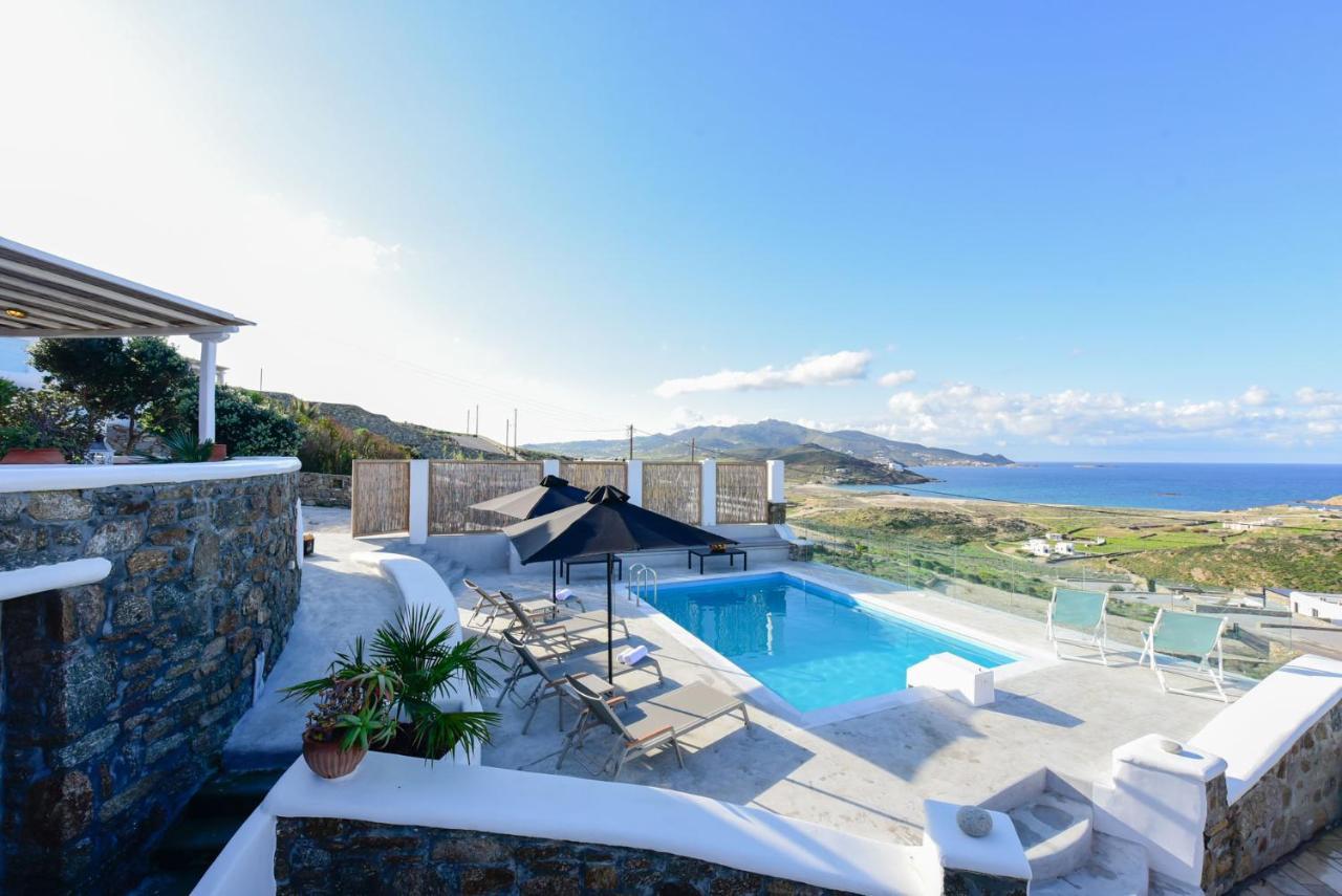 Ftelia Beach Paradise - Villa Irina'S Oasis Luaran gambar