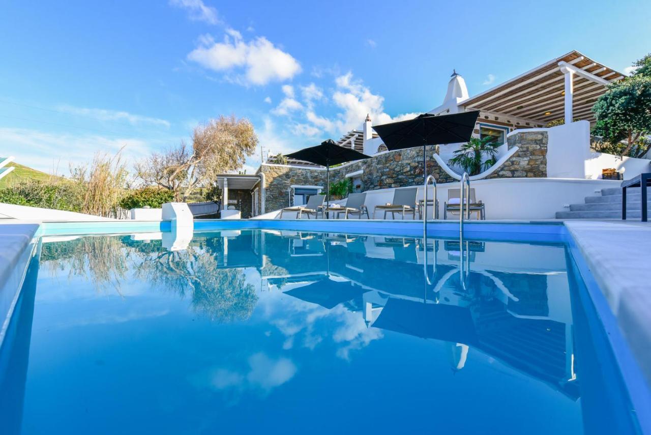 Ftelia Beach Paradise - Villa Irina'S Oasis Luaran gambar