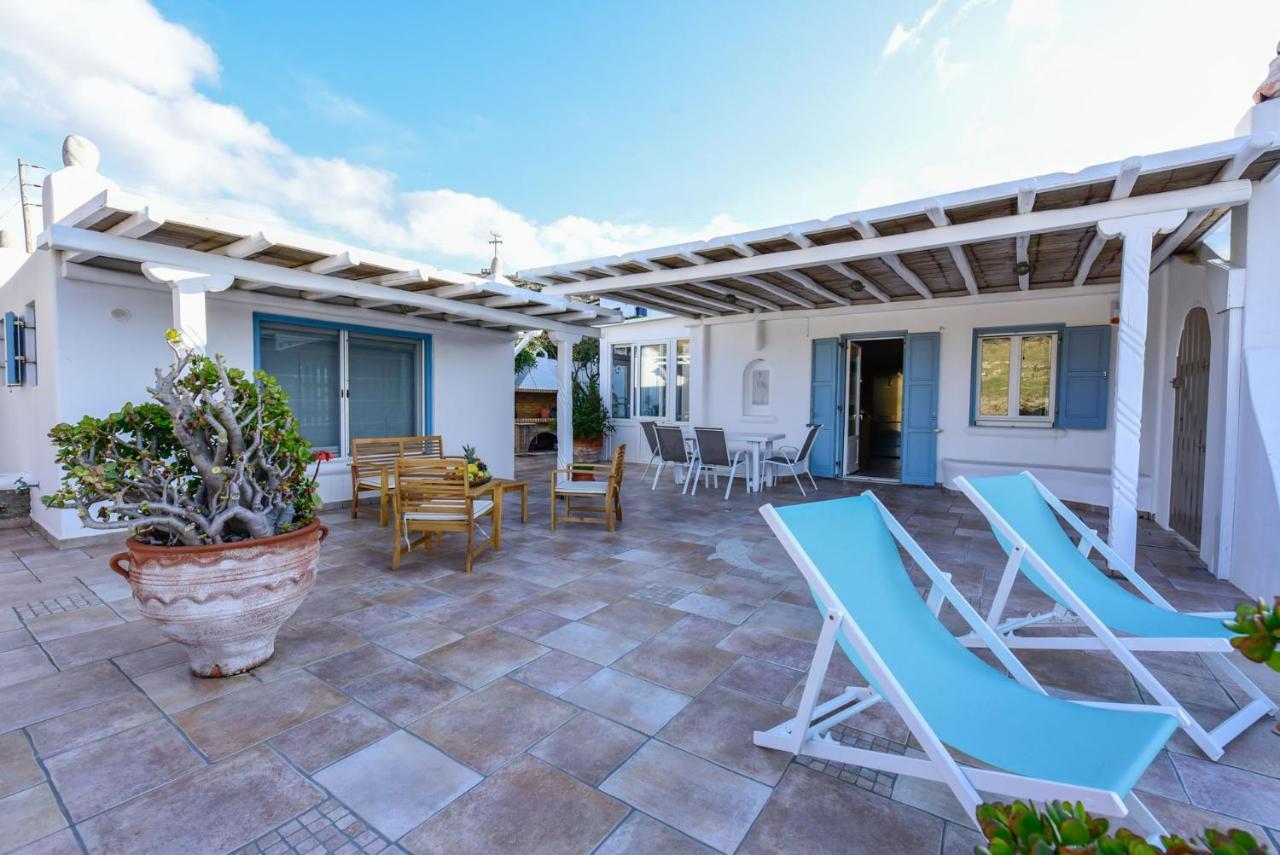 Ftelia Beach Paradise - Villa Irina'S Oasis Luaran gambar