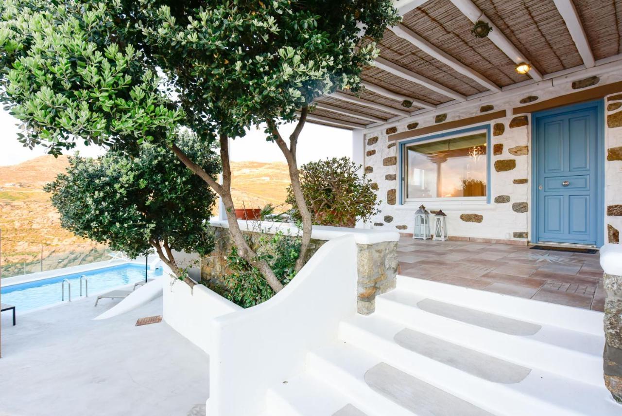 Ftelia Beach Paradise - Villa Irina'S Oasis Luaran gambar