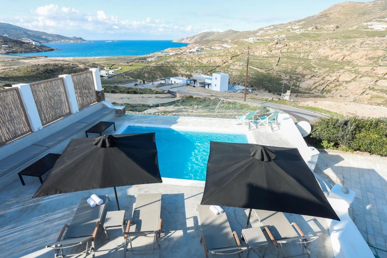 Ftelia Beach Paradise - Villa Irina'S Oasis Luaran gambar