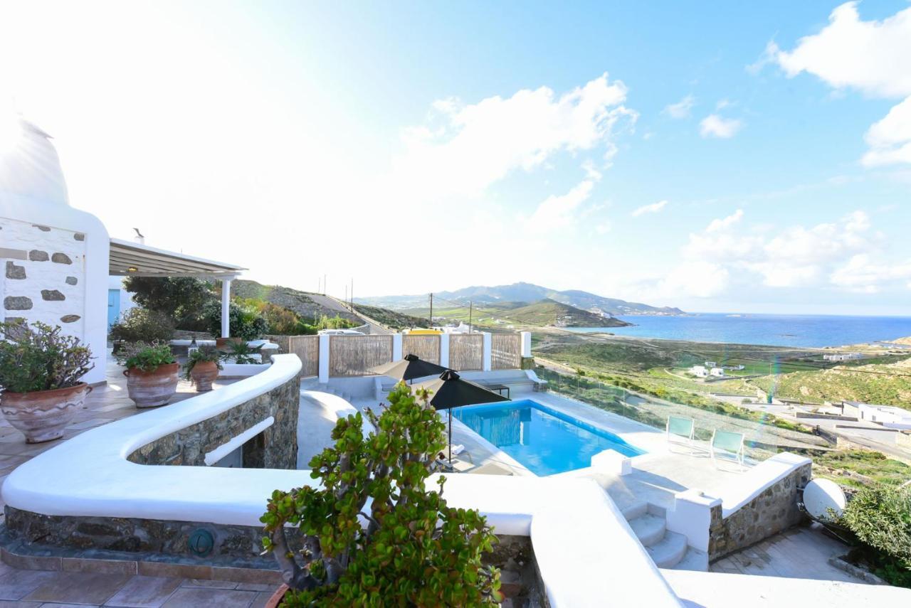 Ftelia Beach Paradise - Villa Irina'S Oasis Luaran gambar