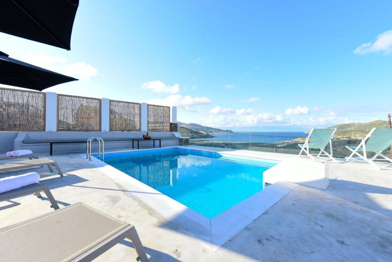 Ftelia Beach Paradise - Villa Irina'S Oasis Luaran gambar