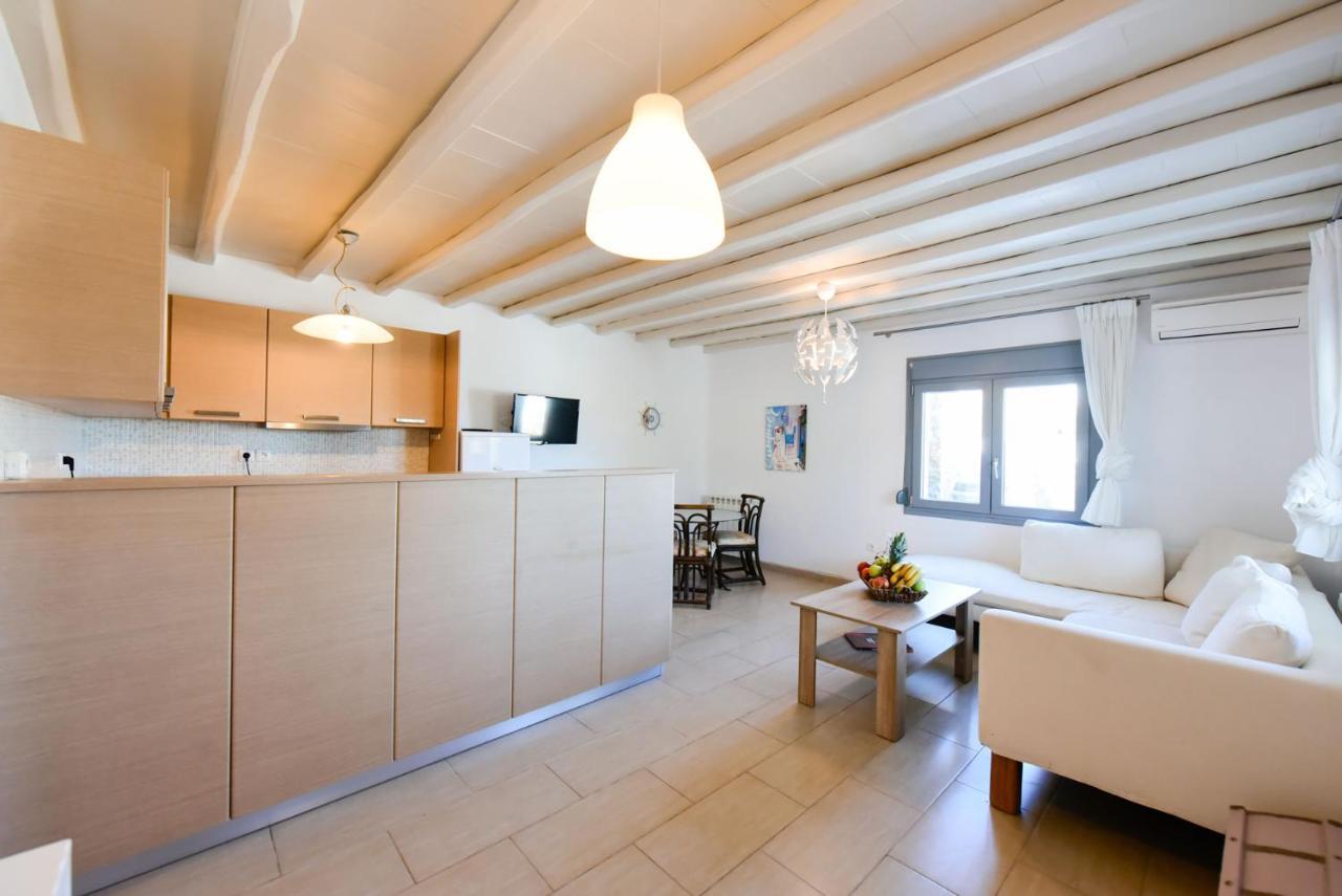 Ftelia Beach Paradise - Villa Irina'S Oasis Luaran gambar