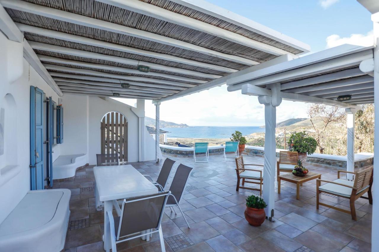 Ftelia Beach Paradise - Villa Irina'S Oasis Luaran gambar