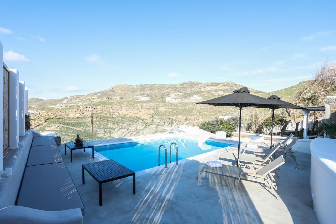 Ftelia Beach Paradise - Villa Irina'S Oasis Luaran gambar