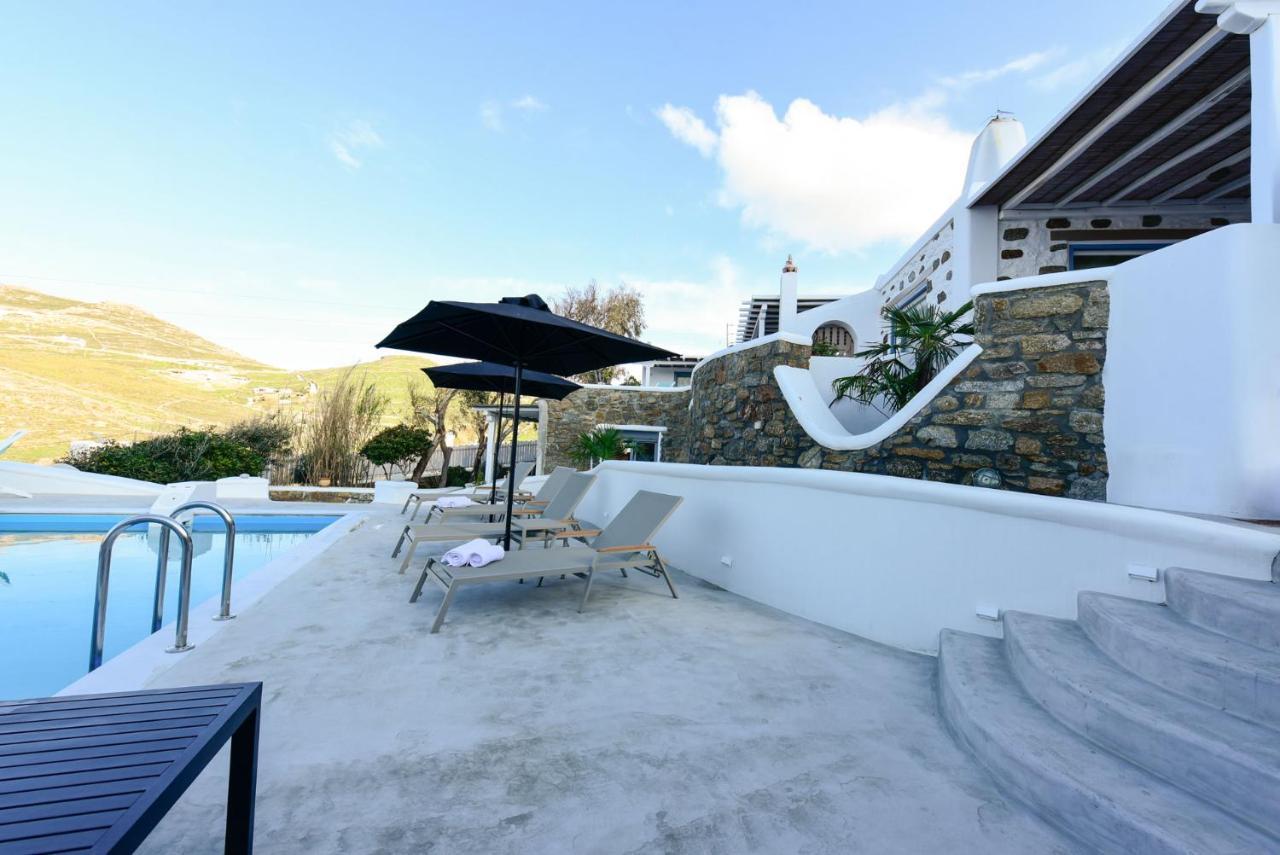 Ftelia Beach Paradise - Villa Irina'S Oasis Luaran gambar