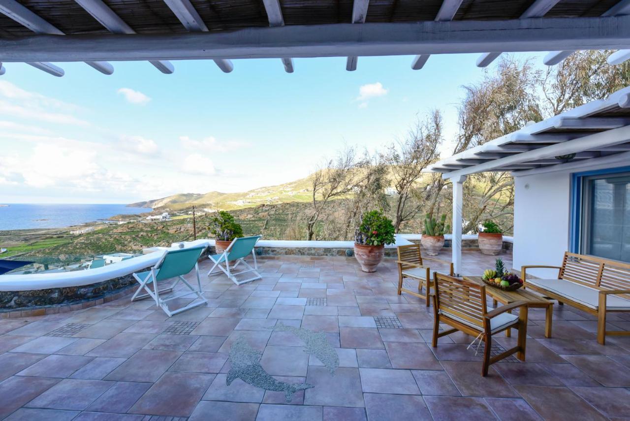 Ftelia Beach Paradise - Villa Irina'S Oasis Luaran gambar