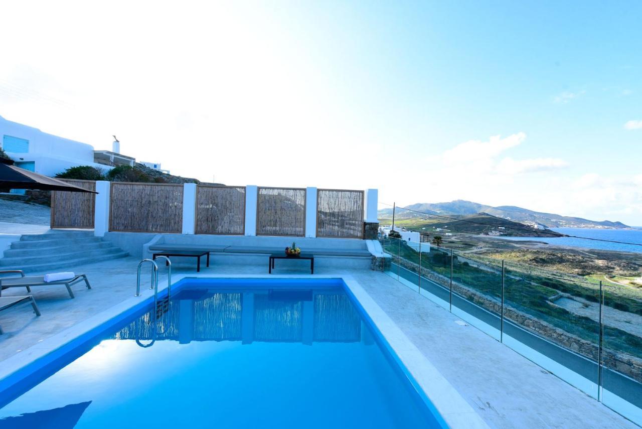 Ftelia Beach Paradise - Villa Irina'S Oasis Luaran gambar