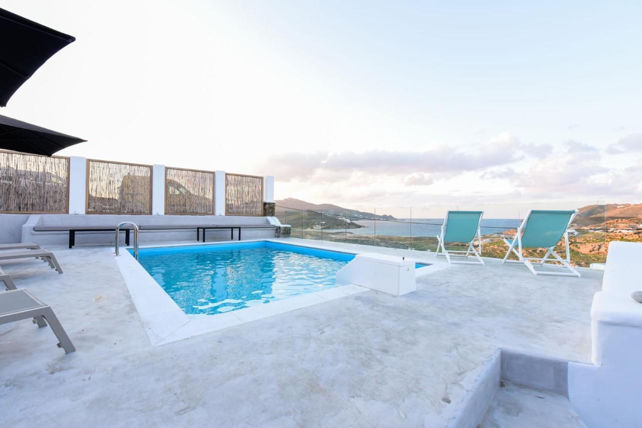 Ftelia Beach Paradise - Villa Irina'S Oasis Luaran gambar