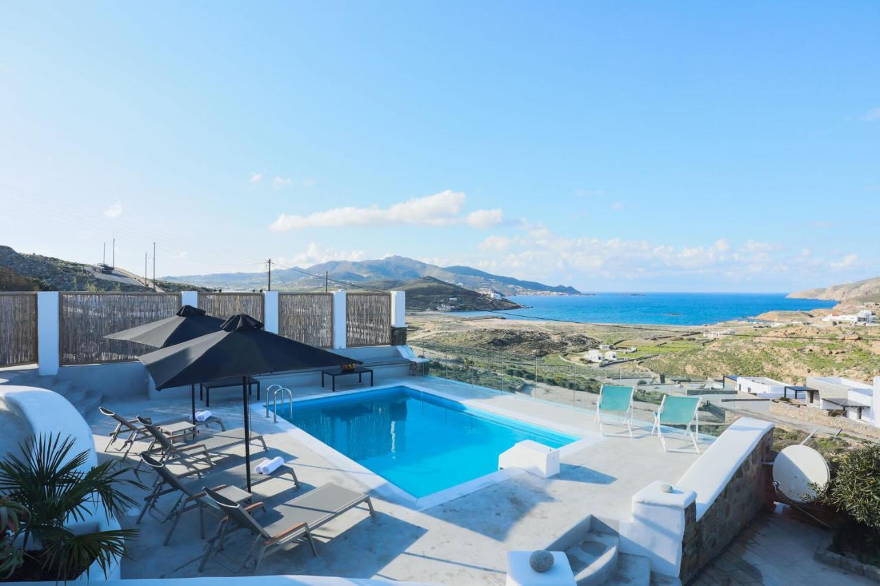Ftelia Beach Paradise - Villa Irina'S Oasis Luaran gambar