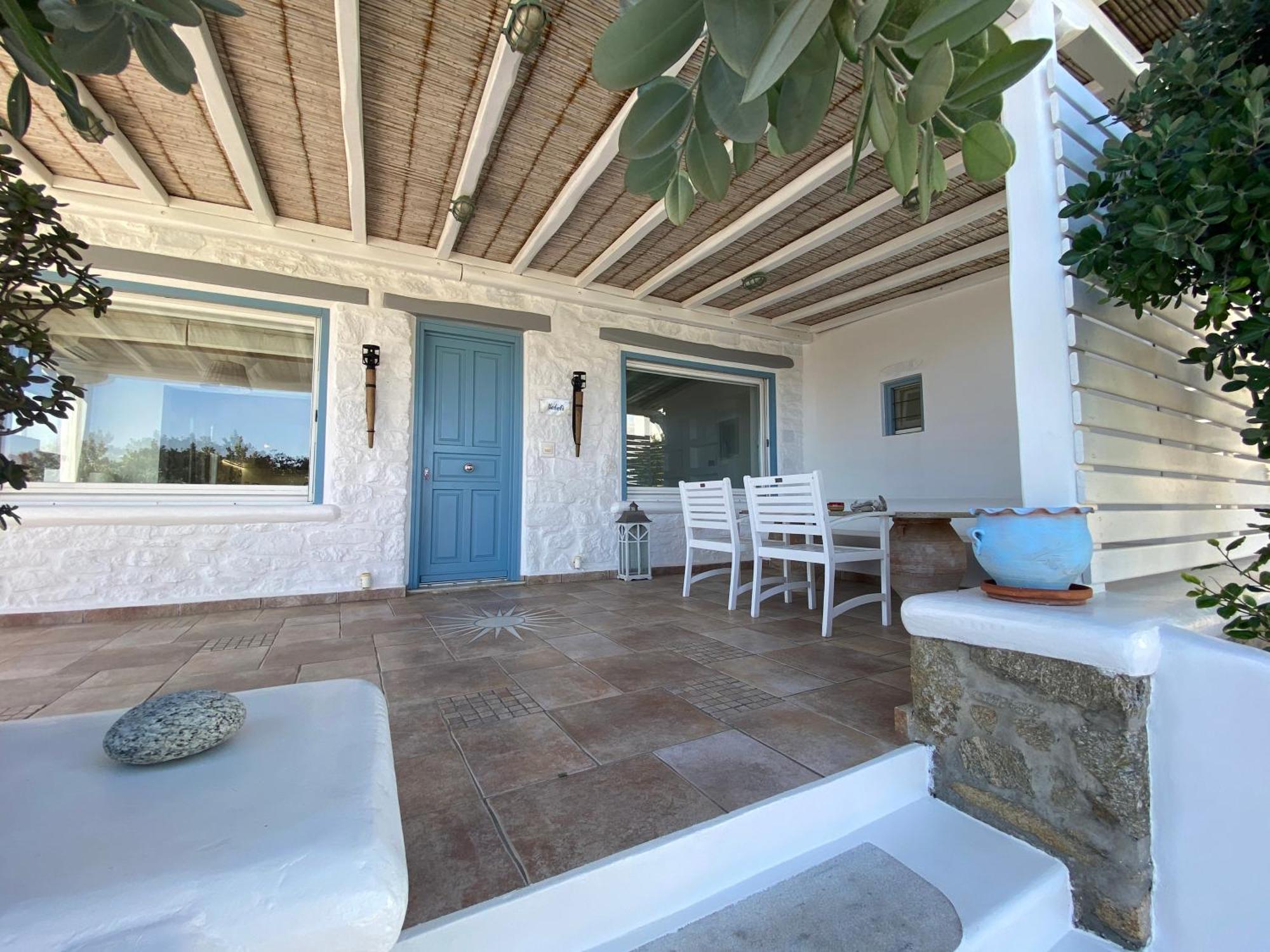 Ftelia Beach Paradise - Villa Irina'S Oasis Luaran gambar